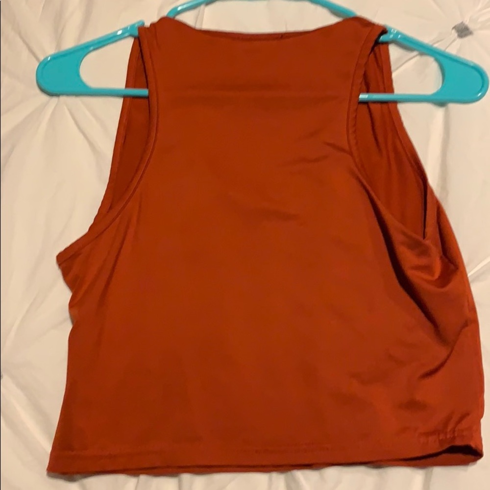 Cropped Orange Tank - Picture 4 of 4
